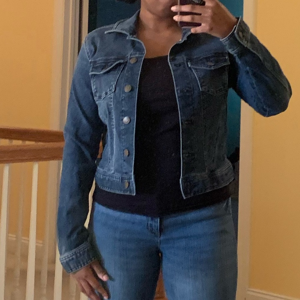 Celebrity Pink Long sleeve Blue Jean Jacket